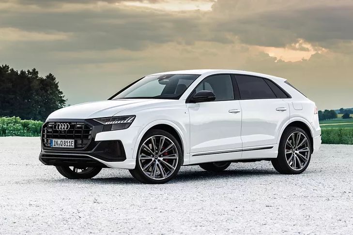 Modellbild Audi Q8 SUV TFSI e weiß