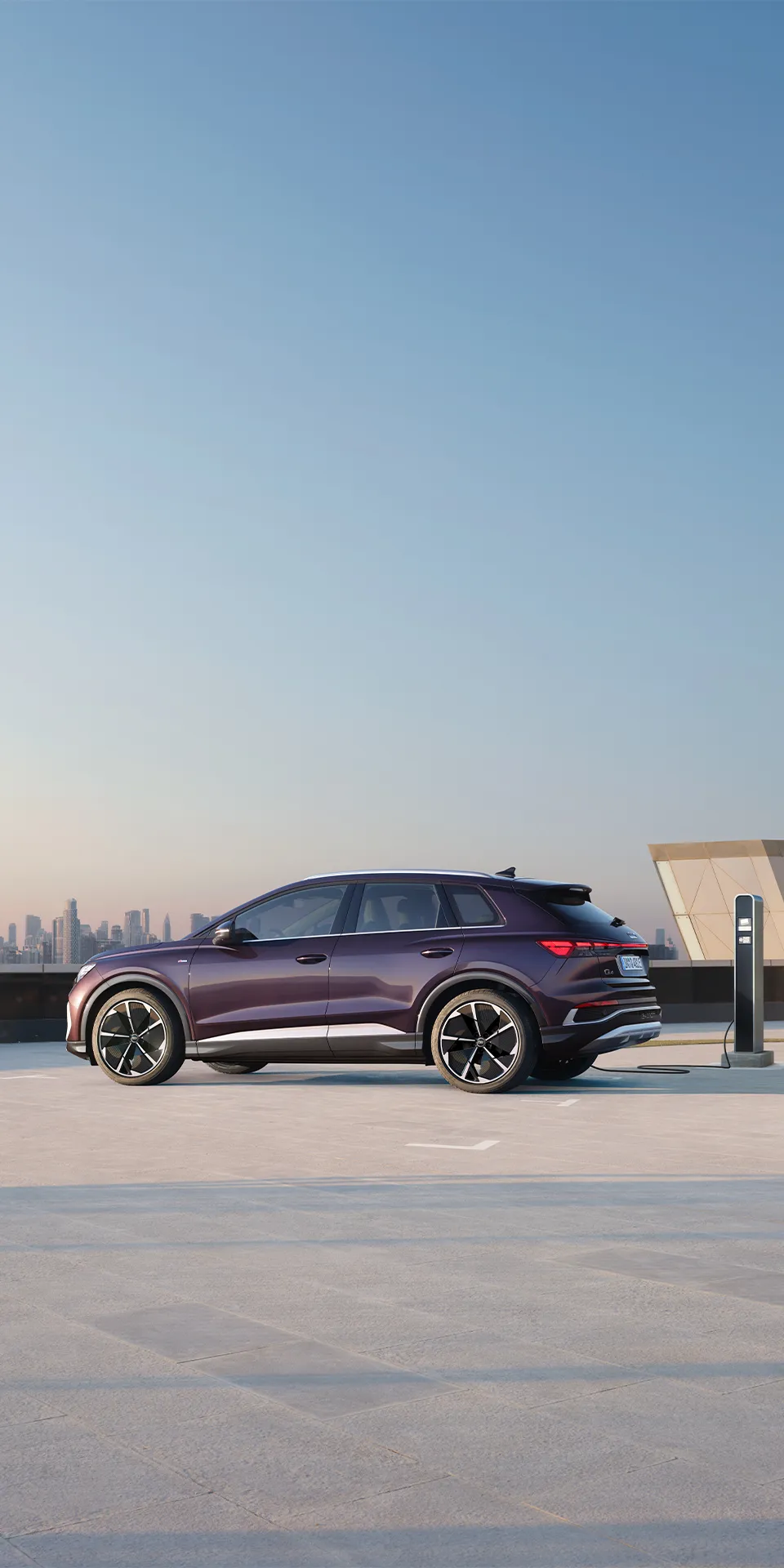 Audi Q4 e-tron vista lateral