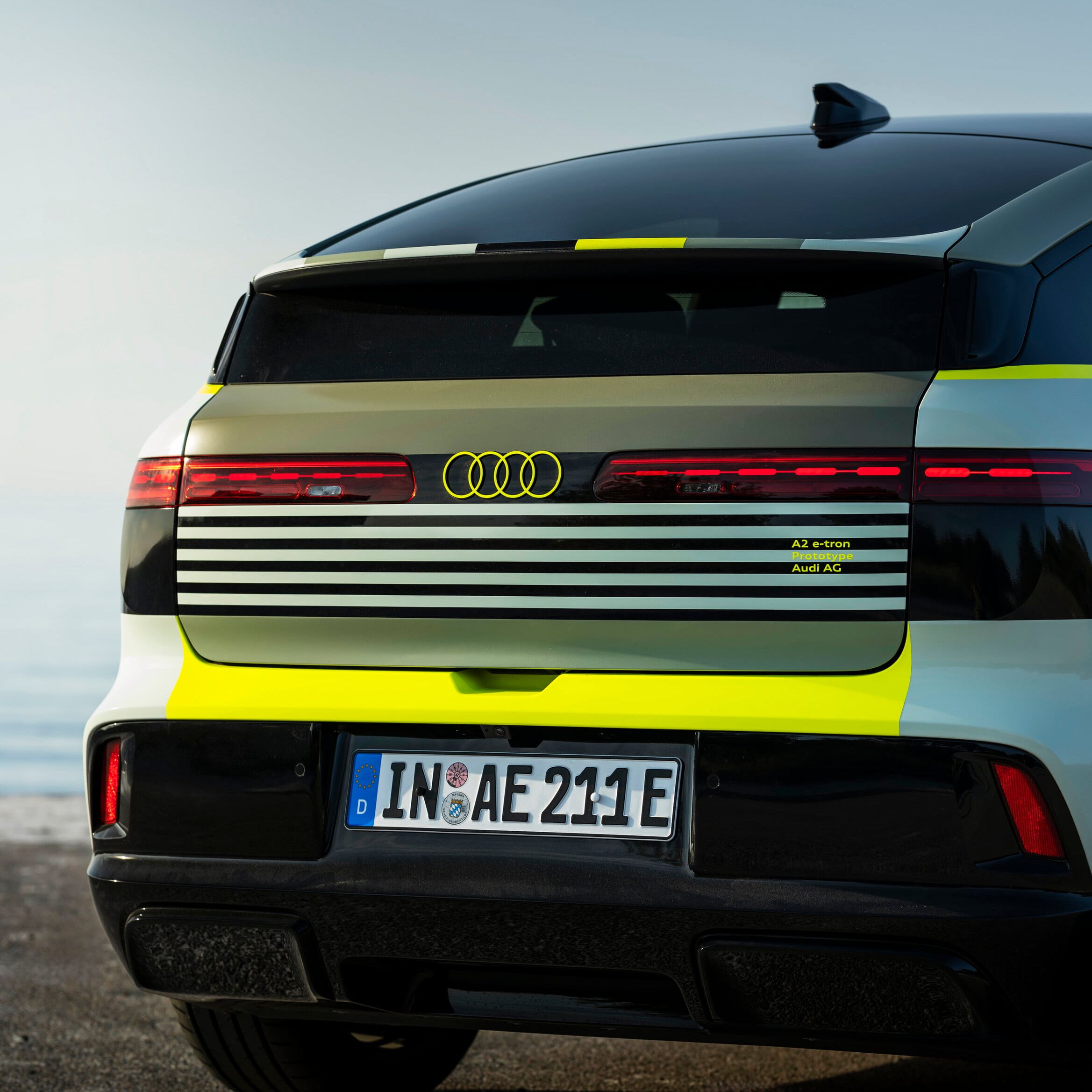 Audi A2 e-tron camuflado