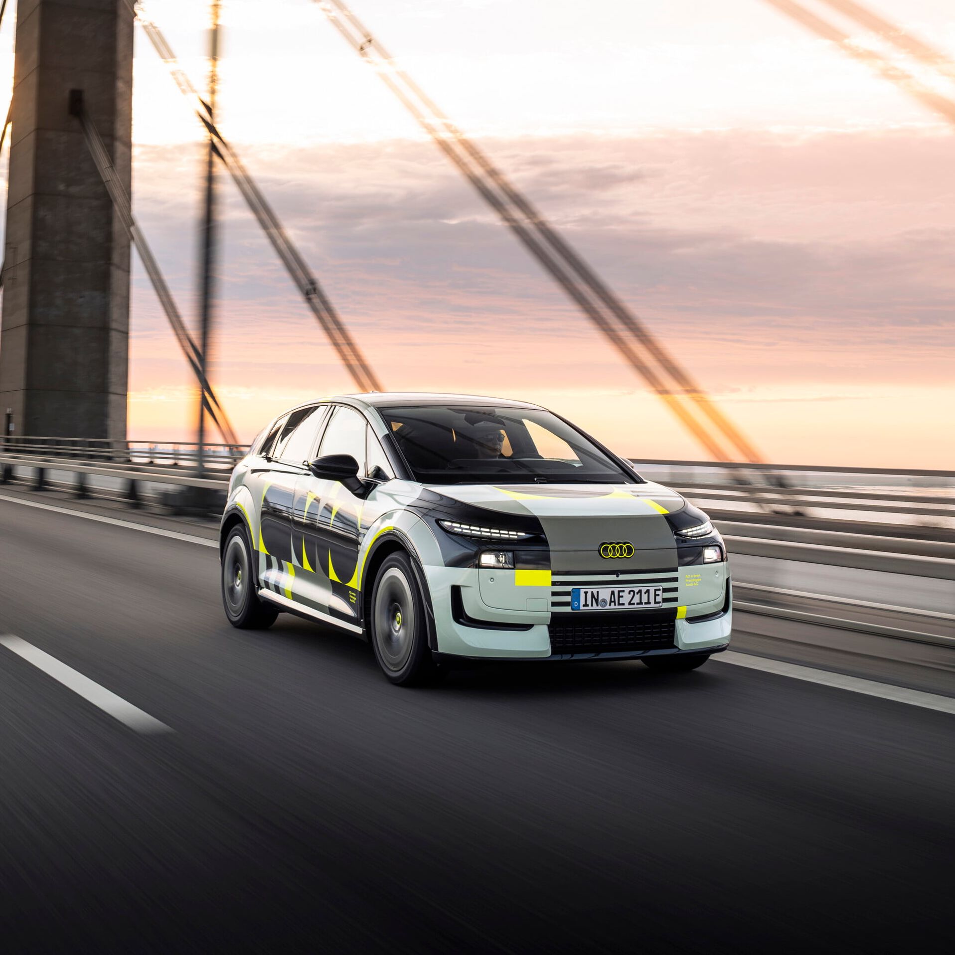 Audi A2 e-tron camuflado