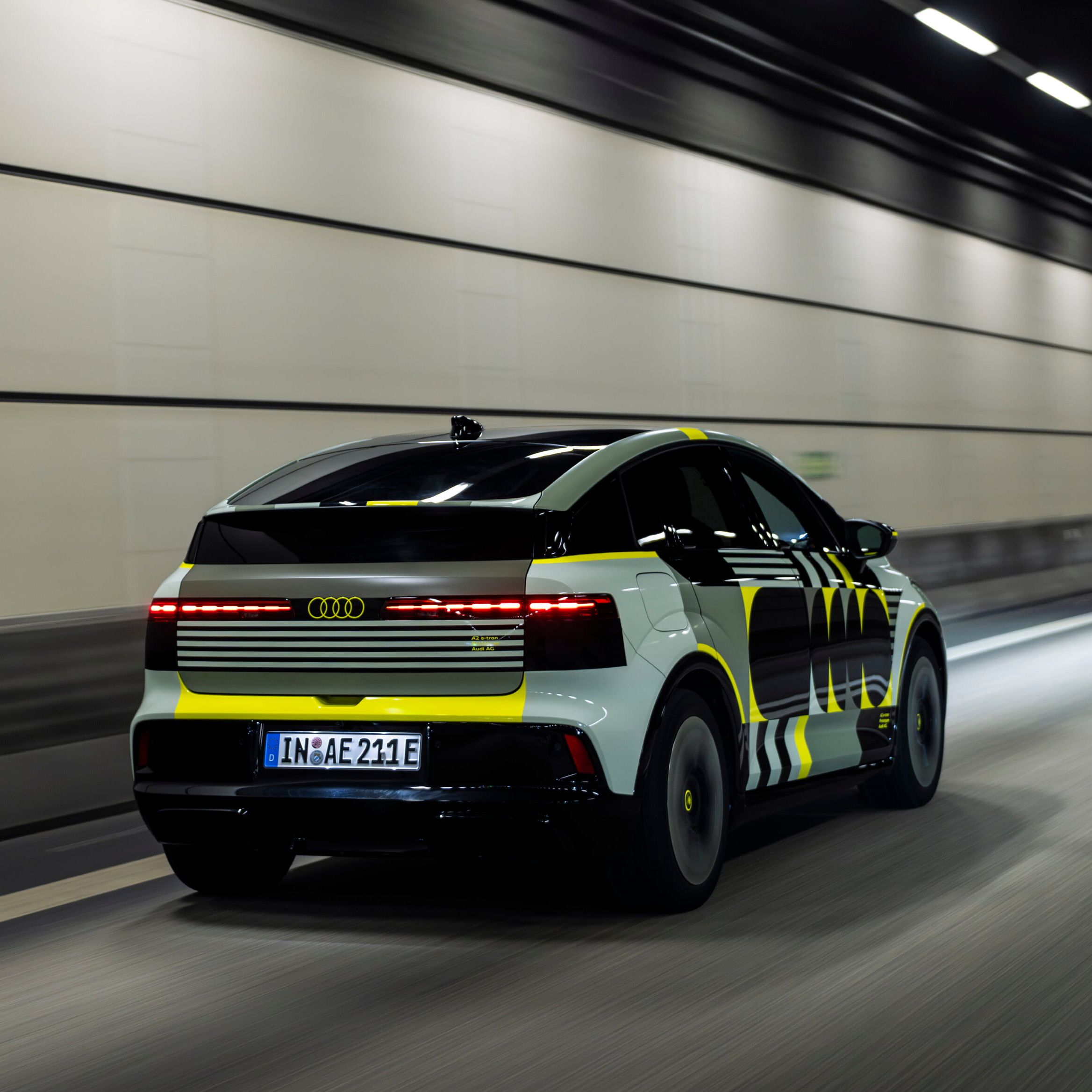 Audi A2 e-tron camuflado