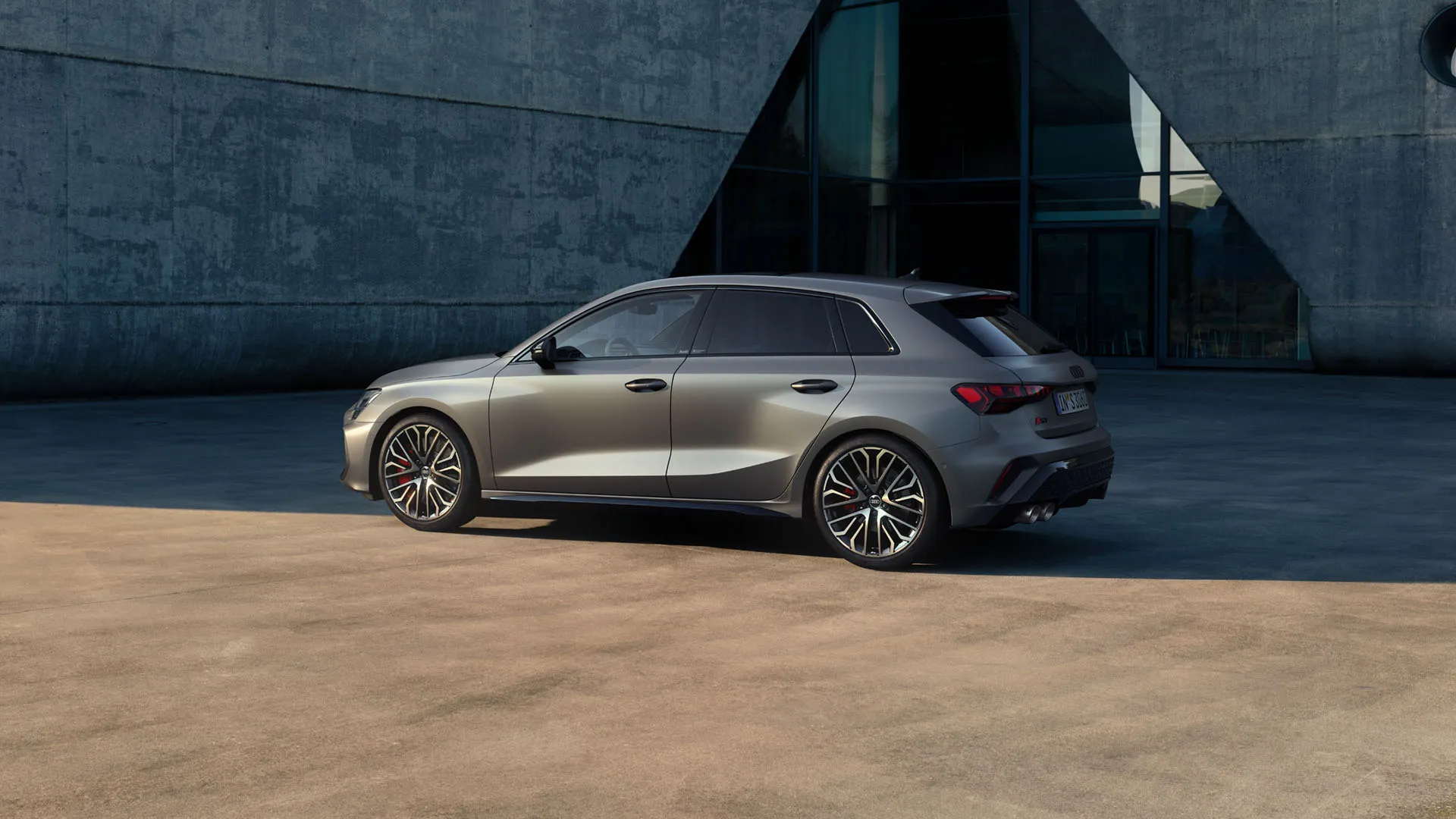 Audi S3 Sportback vista lateral