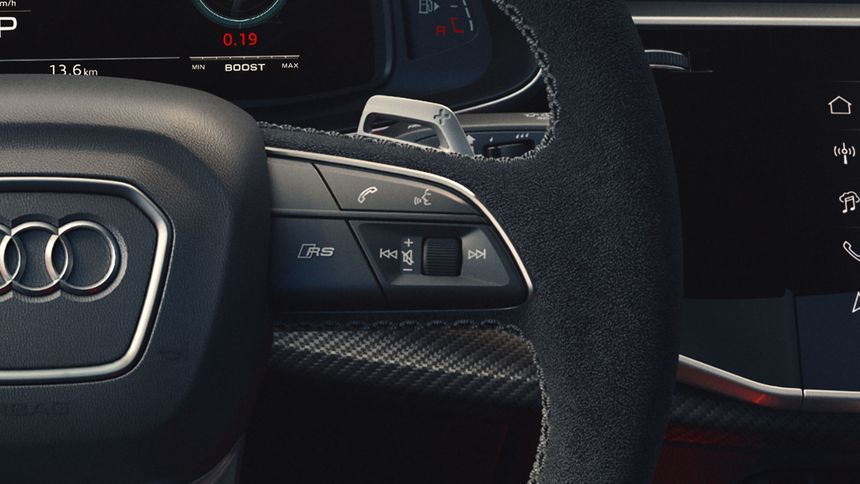 Entrada de voz com IA incorporada Audi