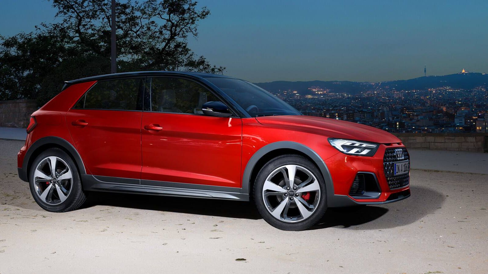 Audi A1 allstreet de perfil