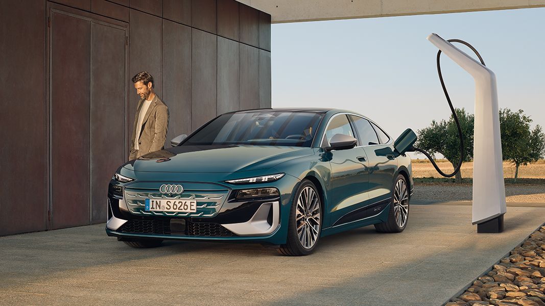 Audi a carregar