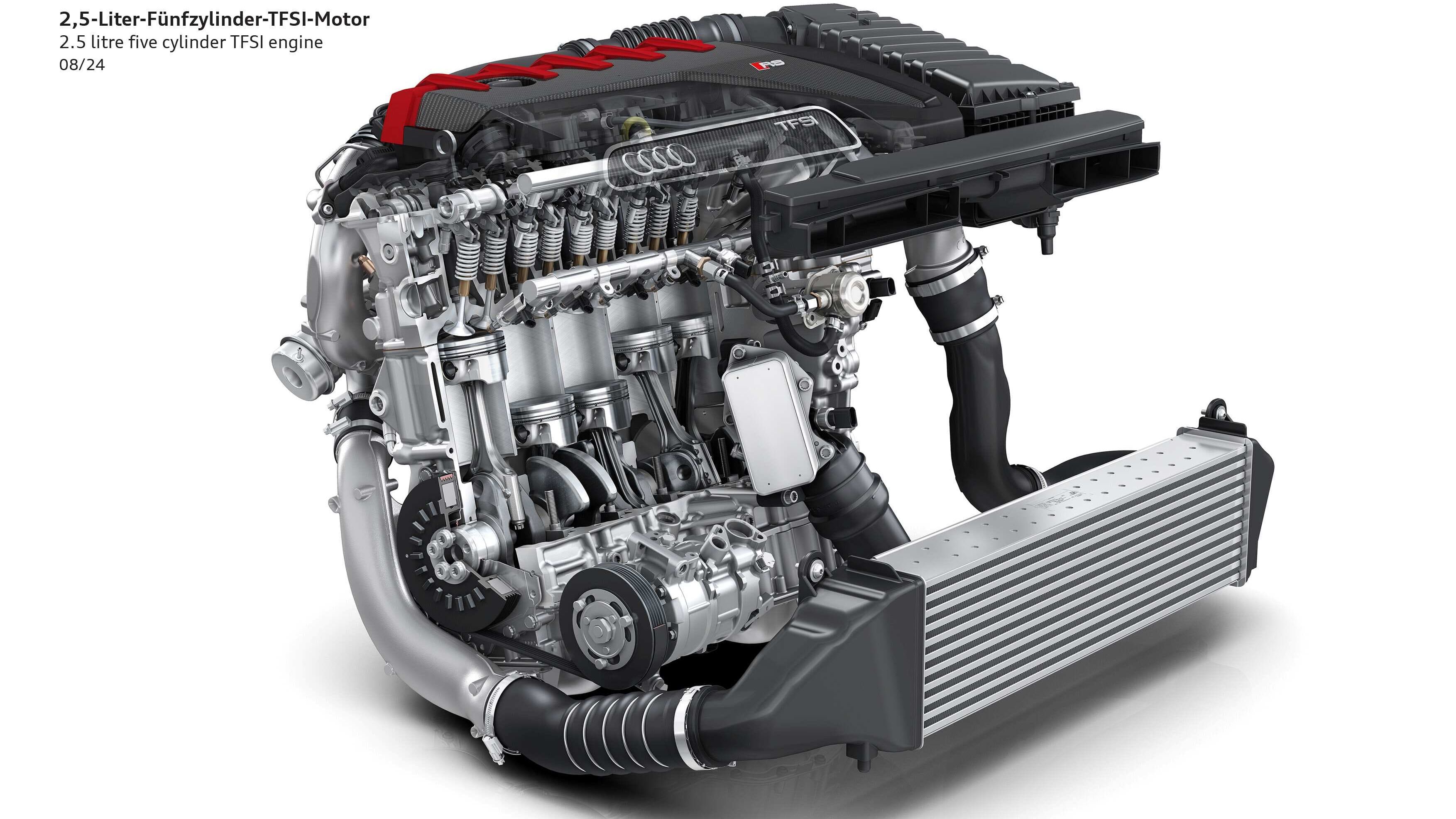 50 anos do motor de 5 cilindros da Audi