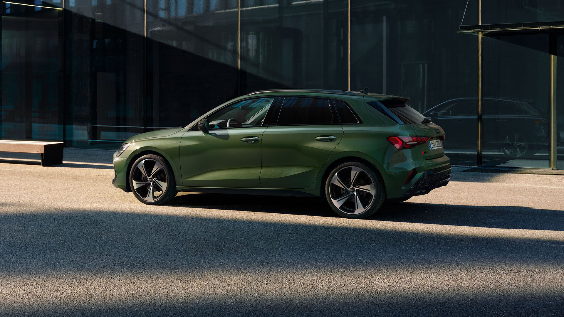 Audi A3 Sportback de perfil