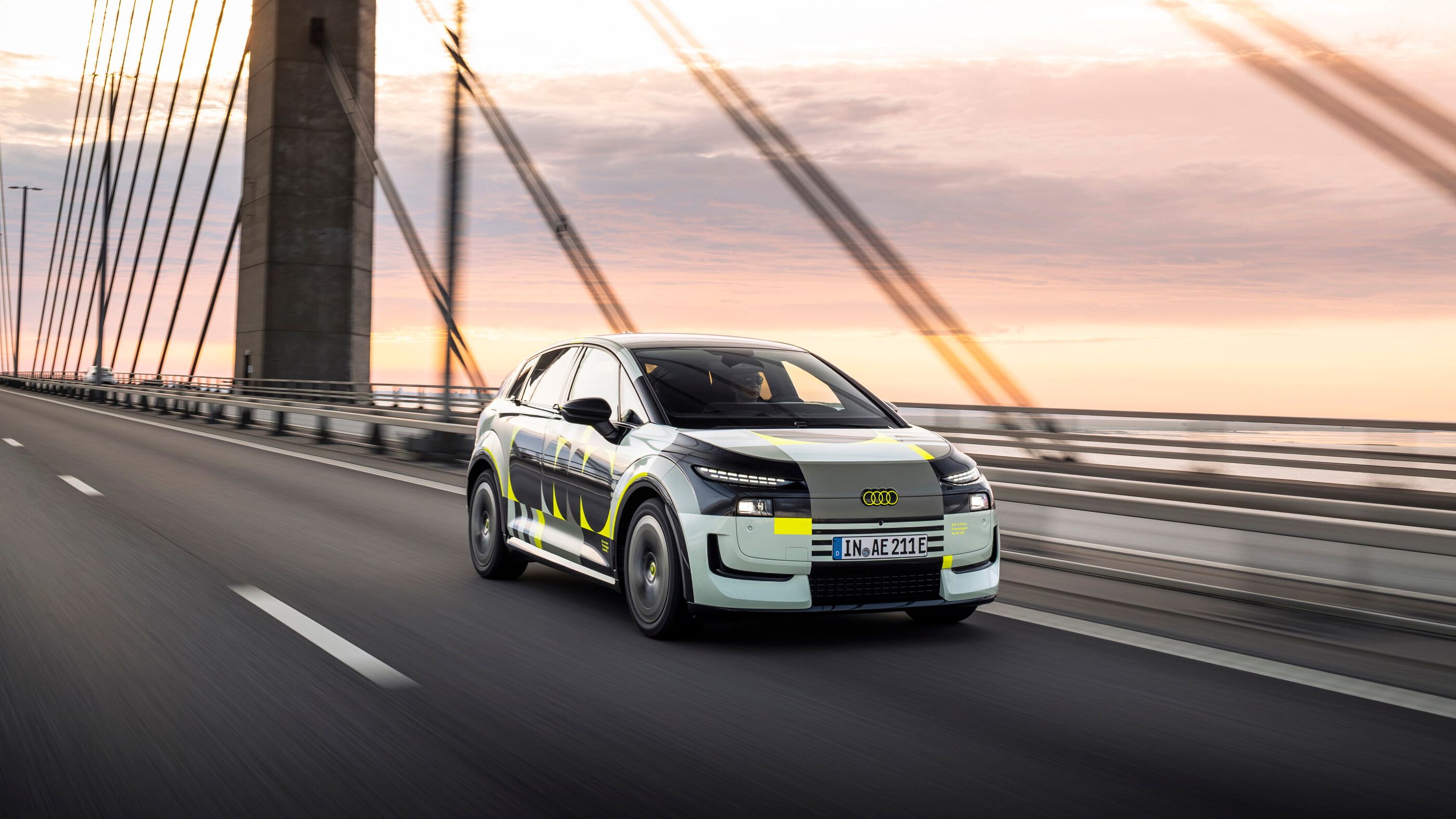 Audi A2 e-tron camuflado