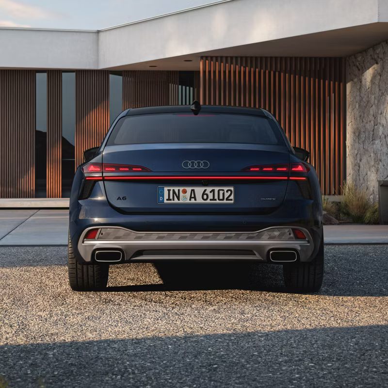 Audi A6 Limousine vista traseira