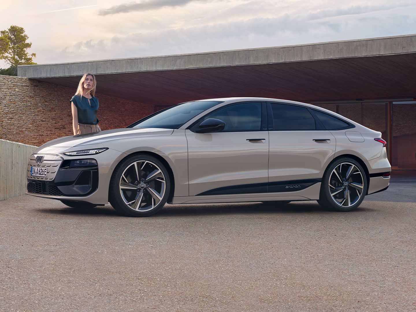 Audi A6 Sportback e-tron vista lateral