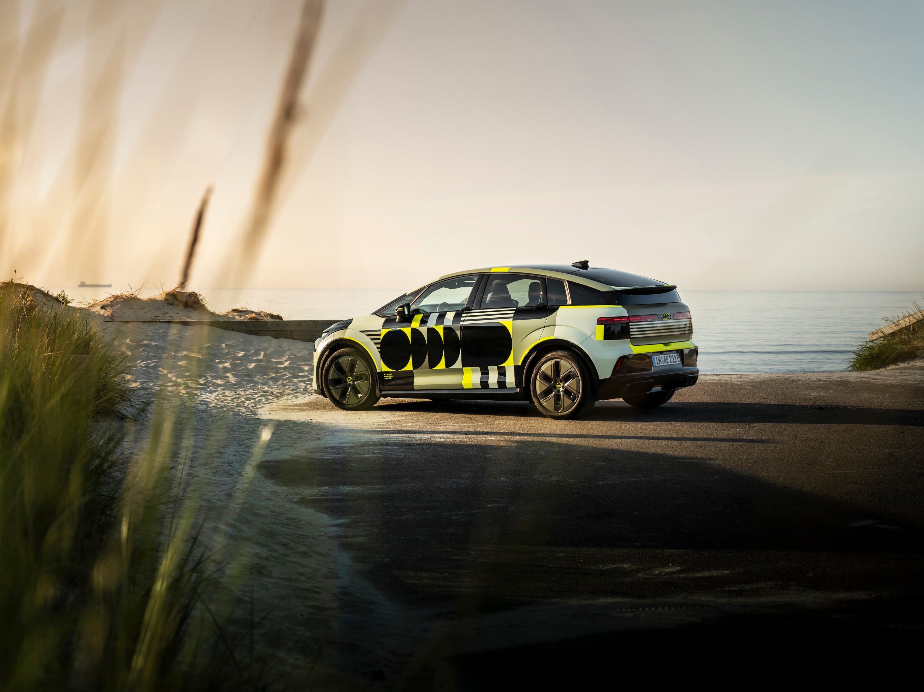 Audi A2 e-tron camuflado