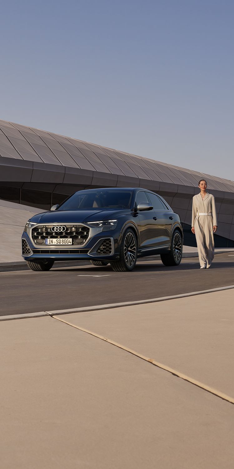 Audi SQ8 SUV vista dianteira