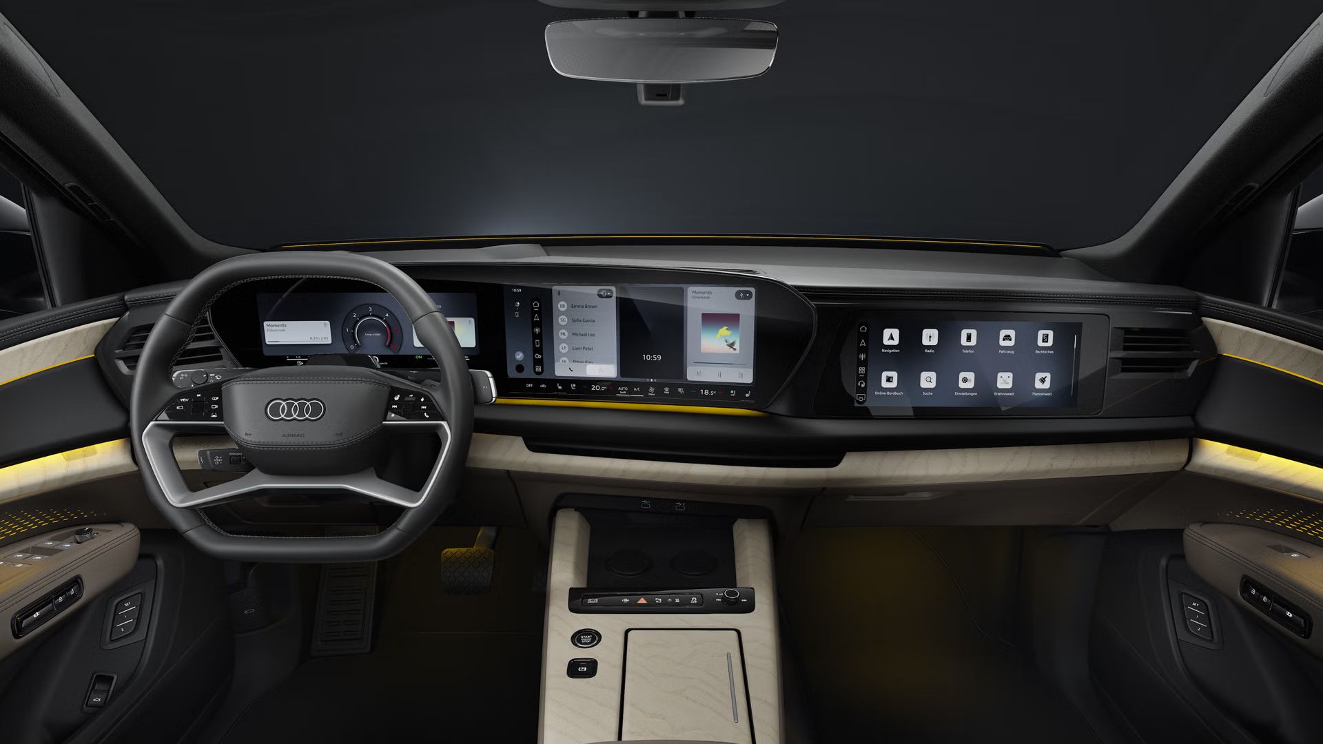 Cockpit do novo Audi Q9