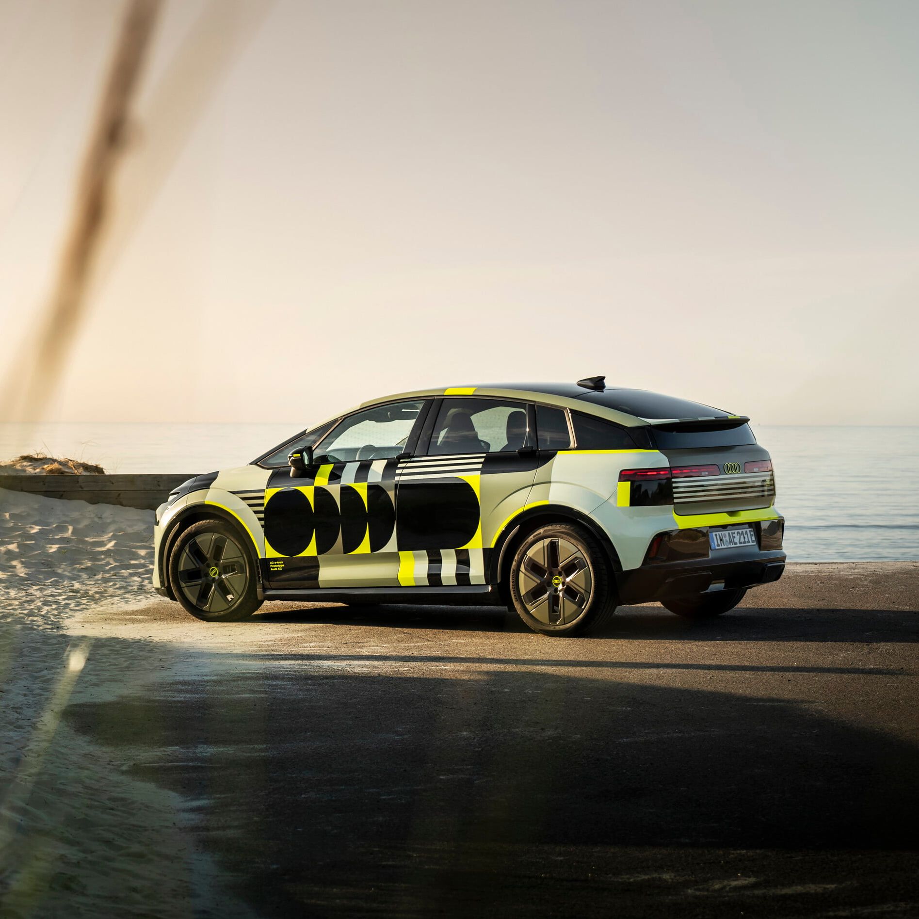 Audi A2 e-tron camuflado