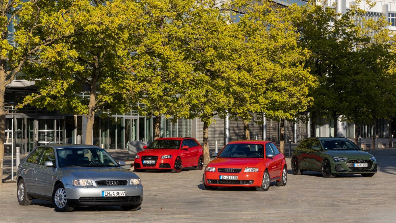30 anos do Audi A3: três décadas de vanguarda tecnológica no segmento dos compactos premium