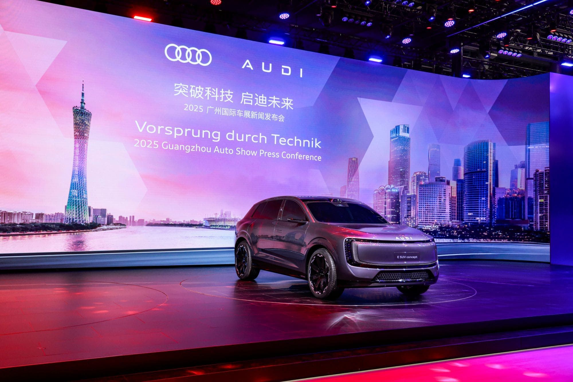 Audi continua a avançar com a sua maior iniciativa de produto na China