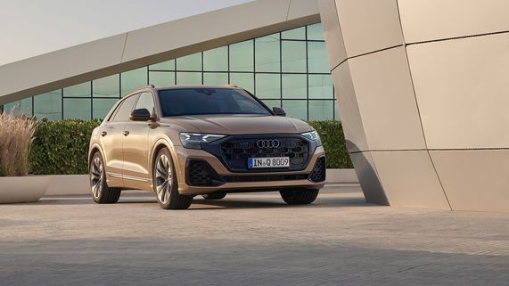 Audi Q8 vista frontal