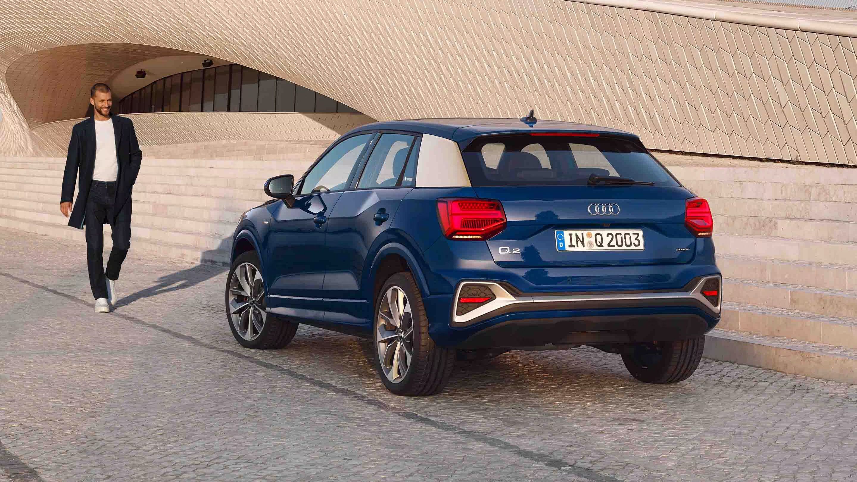 Audi Q2 vista traseira