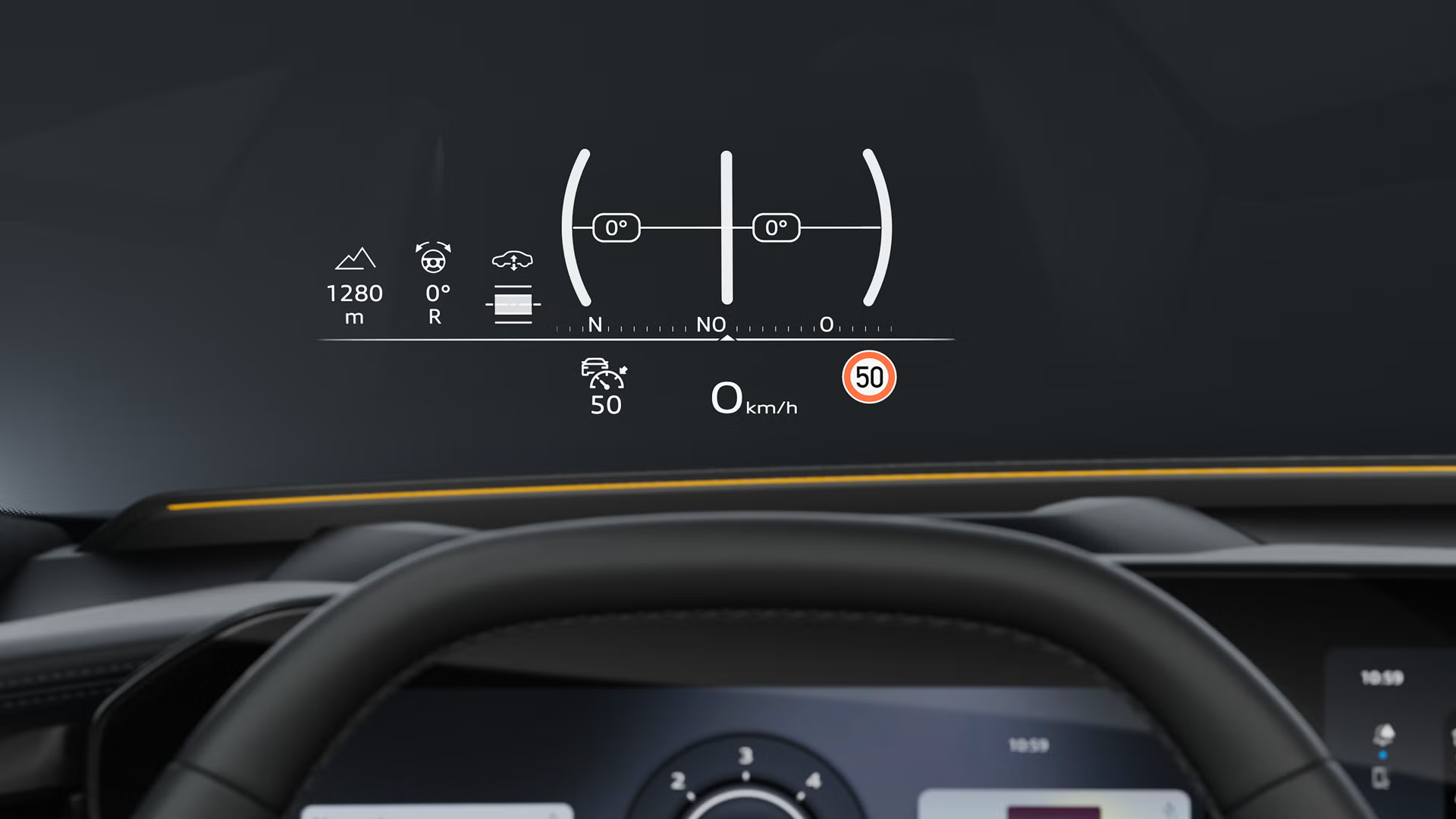 Head-up display audi Q9
