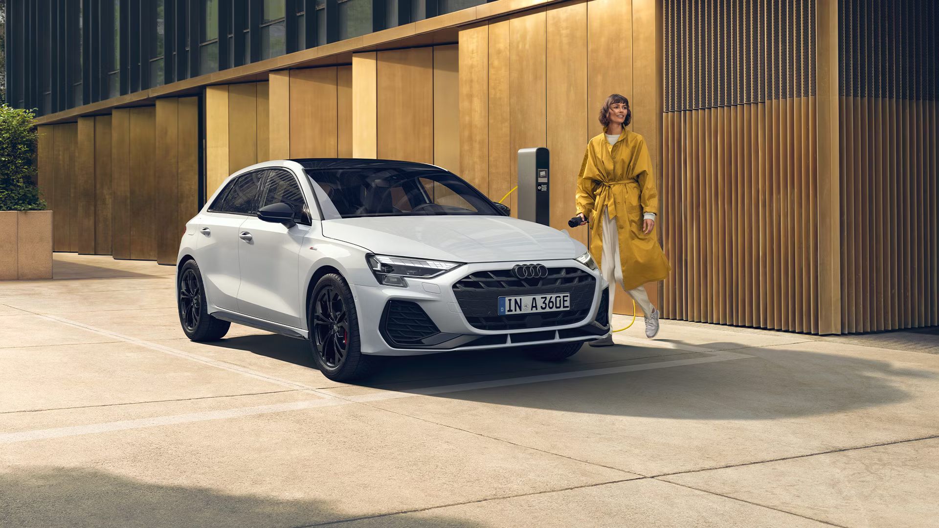 Audi A3 Sportback TFSIe vista dianteira