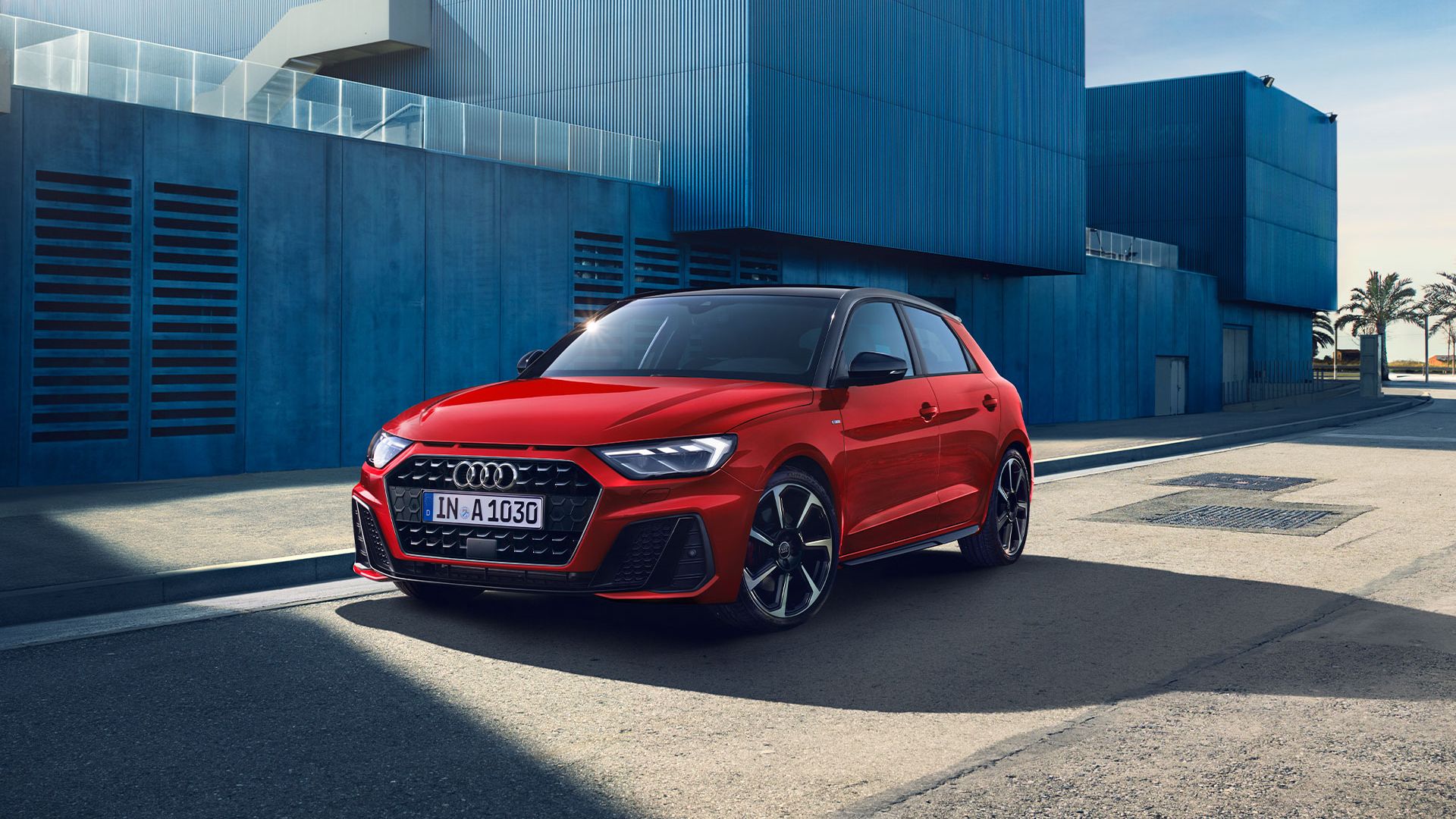 Audi A1 Sportback na diagonal