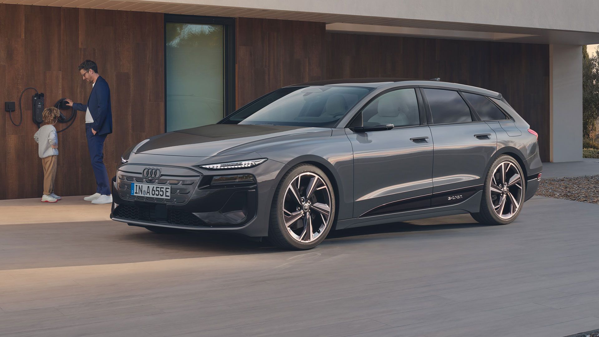 Audi A6 Avant e-tron vista lateral