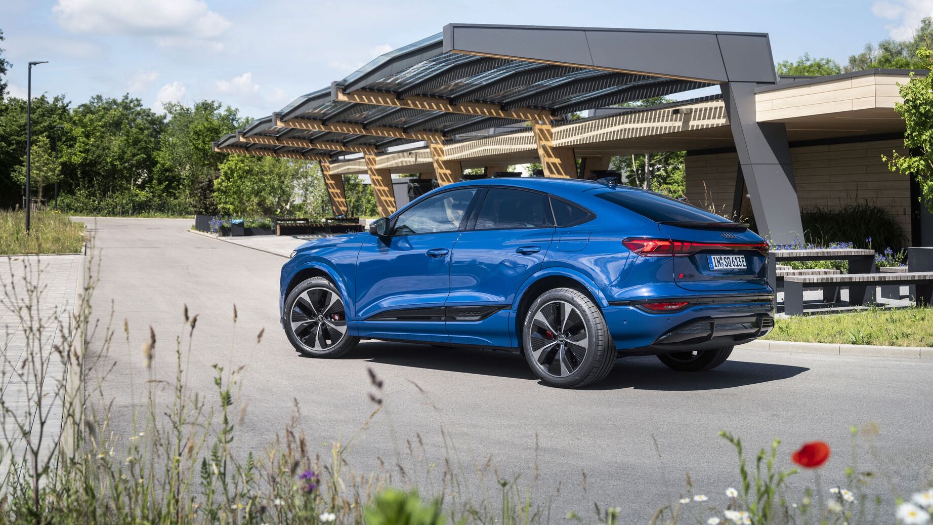 Audi Q6 Sportback e-tron vista lateral