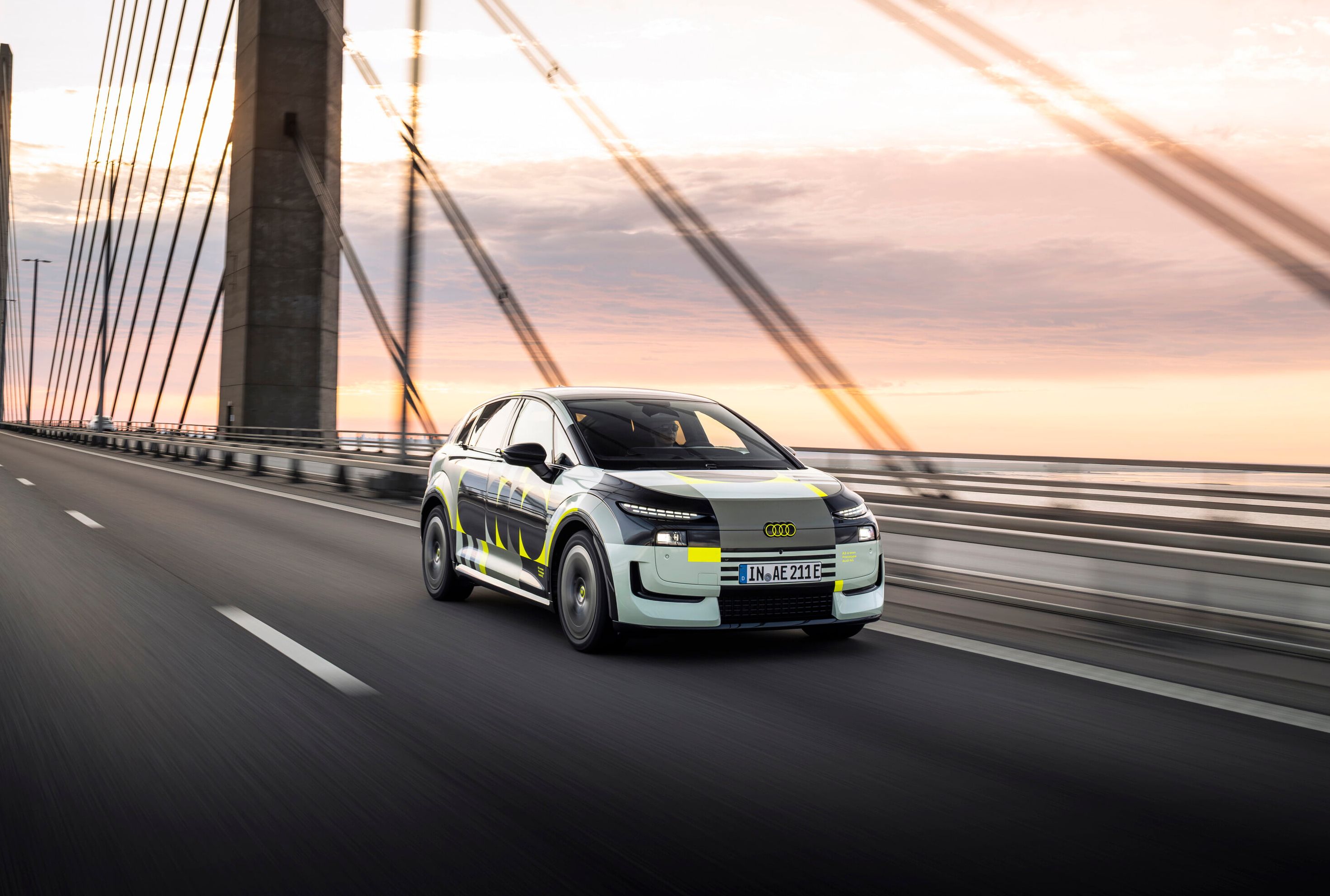 Audi A2 e-tron camuflado