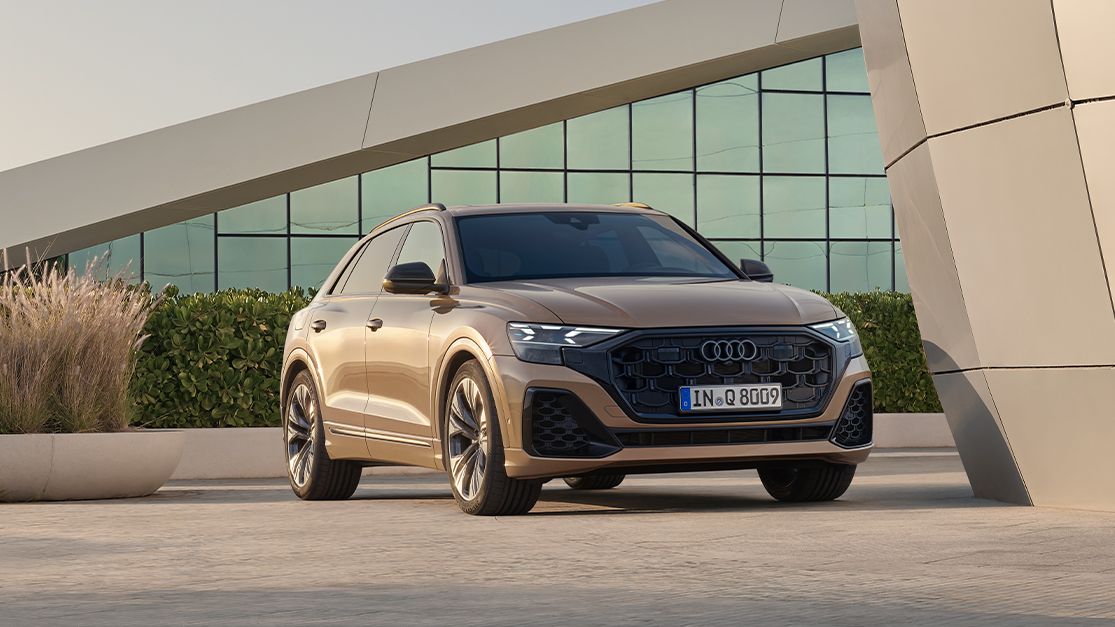 Audi Q8 SUV vista dianteira
